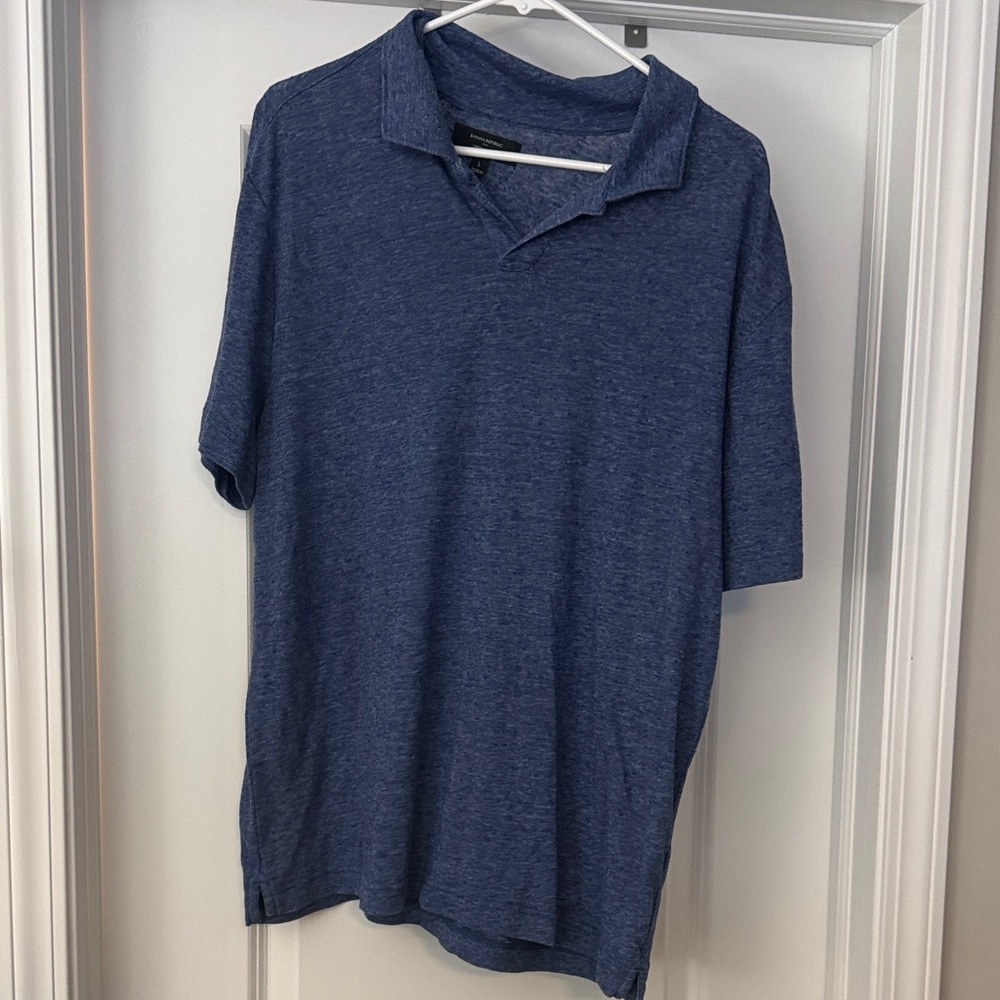 Banana Republic Navy Polo Shirt